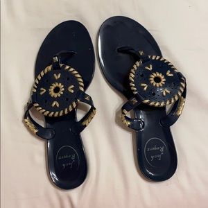 Jack Rogers jelly sandals